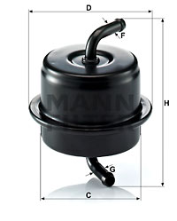 Fuel Filter WK 76